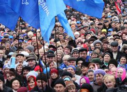 Supporters of Yanukovich