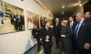 Viktor Bondar, Yuliya Timishenko and Viktor Dzenzerskiy