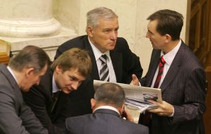 Петр Ющенко и Владимир Вязивский