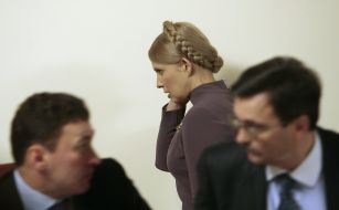 Yuliya Timoshenko and Vladimir Shevchenko