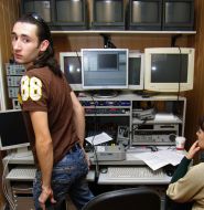 Employees of one of the regional TV channels