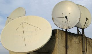 Satellite dishes