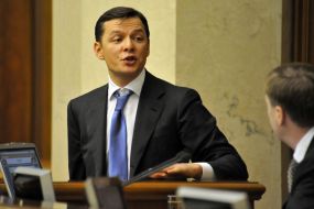 Олег Ляшко и Александр Лавринович