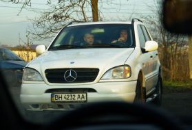 Dmitriy Fuchedzhy in car