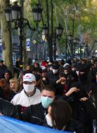 Student мarch for the healthy way of life