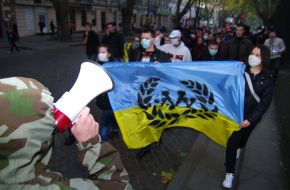 Student мarch for the healthy way of life