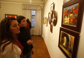 Посетители выставки