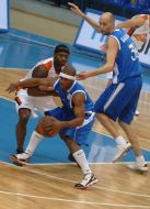 The players of BС ”Donetsk” and BС ”Odessa”