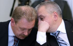 Oleg Dubina and Aleksaey Kucherenko