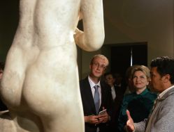 Раиса Богатырева в музее