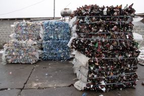 Plastics bottles