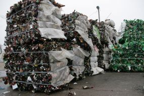 Plastics bottles