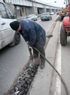 Road service’s employe