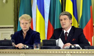 Viktor Yushchenko and Dalya Gribauskaite