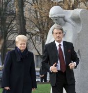 Viktor Yushchenko and Dalya Gribauskaite