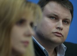 Yelena Polyukhovich and Artem Degtyarev