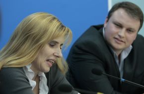 Yelena Polyukhovich and Artem Degtyarev