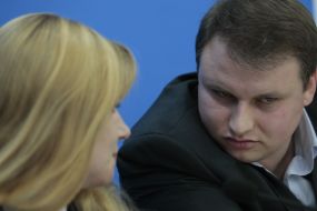 Yelena Polyukhovich and Artem Degtyarev