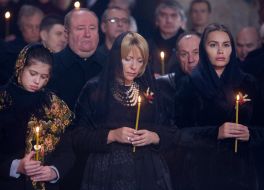 Sofiya, YEkaterina and Vitalina Yushchenko