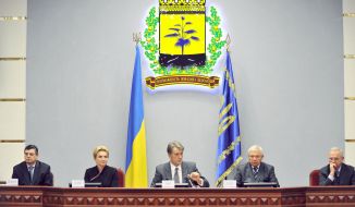 Viktor Yushchenko and Raisa Bogatyryova