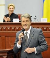 Viktor Yushchenko and Raisa Bogatyryova