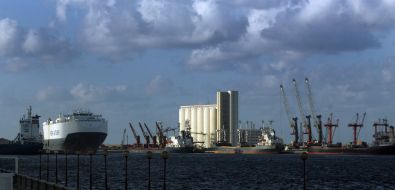 Port in Libya