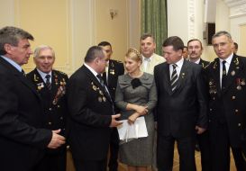 Yuliya Timoshenko and Viktor Poltavets