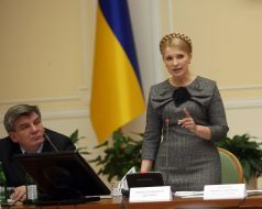 Yuliya Timoshenko and Viktor Poltavets