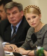 Yuliya Timoshenko and Viktor Poltavets