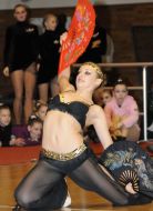 Учасниця змагань Кубка України з черлідінгу