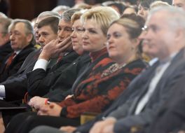 Participants of solemn measure