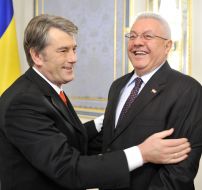 Viktor Yushchenko and Luka Bebich