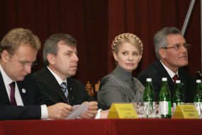 Юлія Тимошенко, Микола Кміть, Юрій Бобало та Андрій Садовий