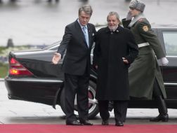 Viktoe Yushchenko and Luiz Inacio Lula da Silva