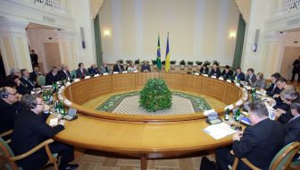 Встреча Юлии Тимошенко и Луиса Инасио Лула да Силва