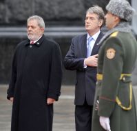Viktor Yushchenko and Luiz Inacio Lula da Silva
