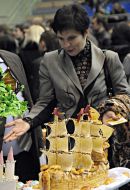 Pastry good as the wind-driven ship