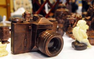 Фотоапарат з шоколаду