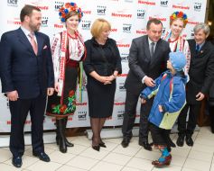 Yekaterina Yushchenko and Andrey Halpahchi