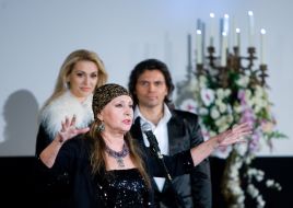 Larisa Kadochnikova, Vitaliy Borysyuk and Olga Sumskaya
