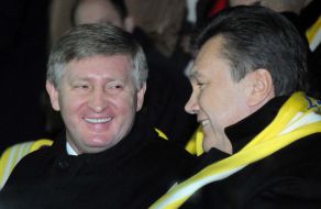 Rinat Akhmetov and Viktor Yanukovich