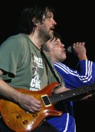 Emir Kusturica and Nele Karajlic