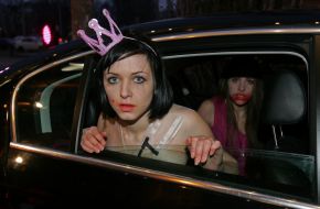 The ”FEMEN” woman’s movement activists