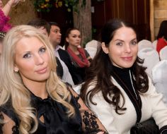 Vlada Litovchenko with her daughter Margarita