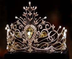 Crown encrusted with diamonds