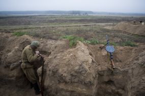 Participant of the fight reconstruction