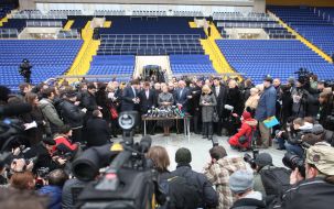 Yulia Timoshenko and Aleksandr Yaroslavskiy