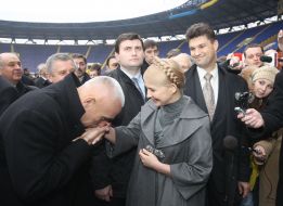 Yulia Timoshenko and Aleksandr Yaroslavskiy