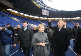 Yulia Timoshenko and Aleksandr Yaroslavskiy