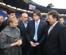 Yulia Timoshenko and Aleksandr Yaroslavskiy